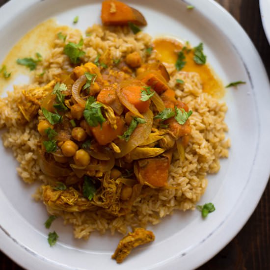 Slow Cooker Chicken Curry