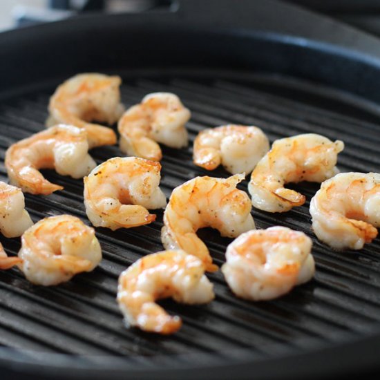 Easy Grilled Shrimp