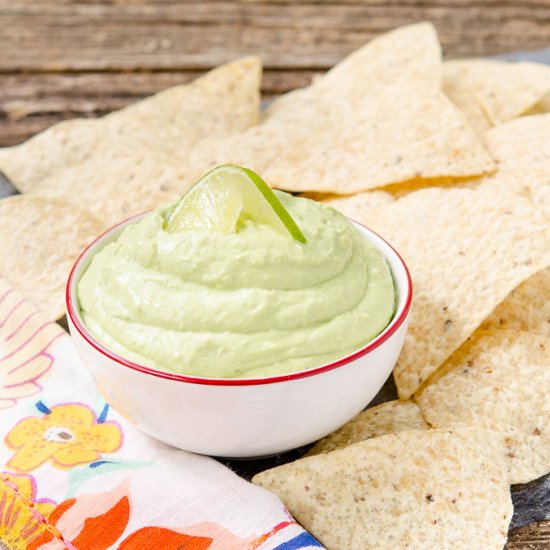 Hatch Chile Avocado Cream Dip