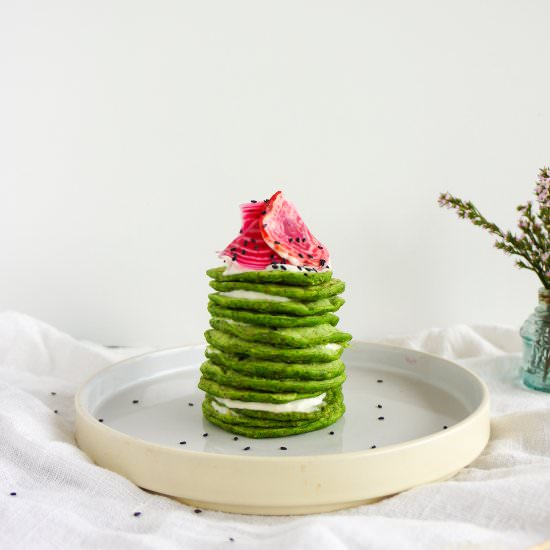 Green Pancakes