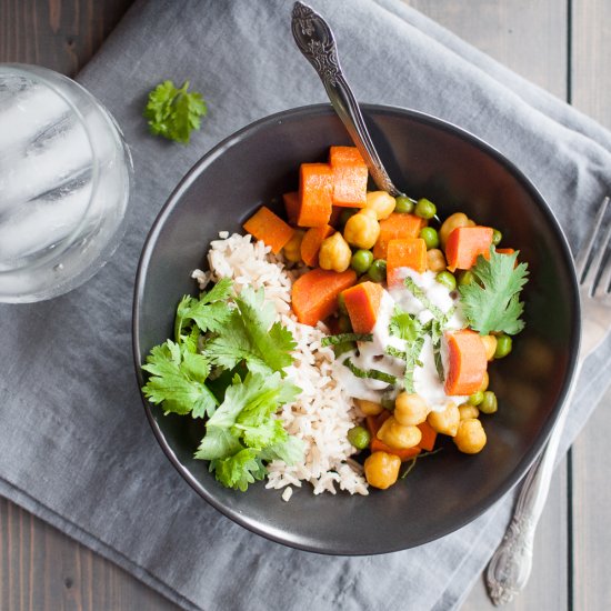 Quick Veggie Curry