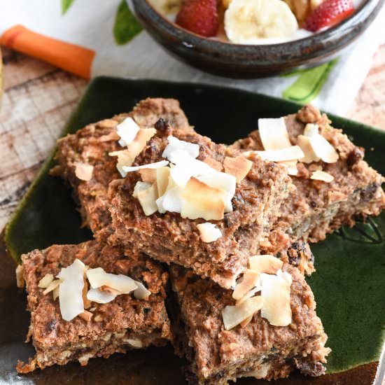 Zucchini Breakfast Bars