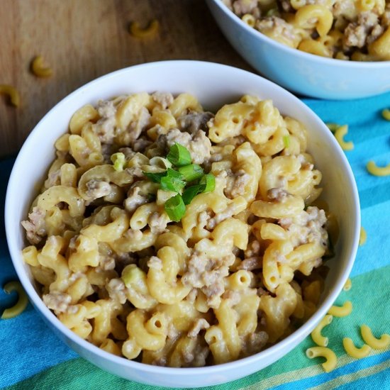 Homemade Cheeseburger Helper