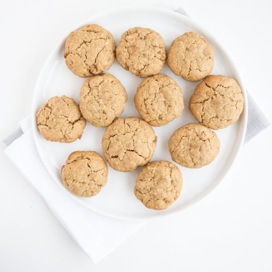 Peanut Butter Oat Cookies