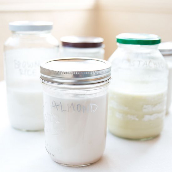 Homemade Almond Milk