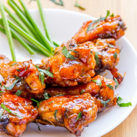 Baked Buffalo Chicken Wings