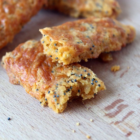 Cheese and Poppy Seed Biscuits