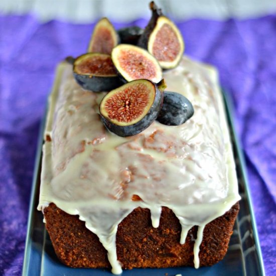 Fig Almond Tea Cake