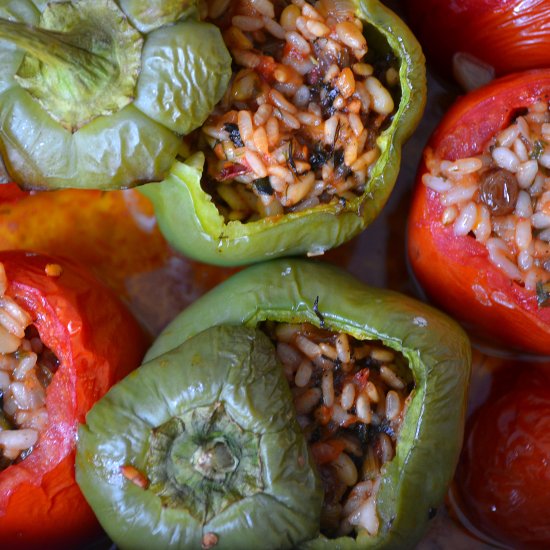 Gemista – Stuffed Tomatoes and Peppers