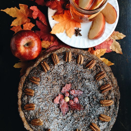 Chocolate Pecan Pie & Spiced Apple