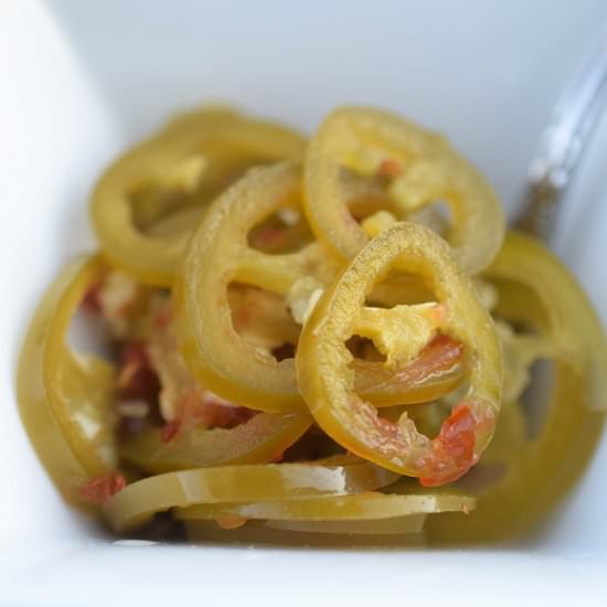 Easy Pickled Jalapeno’s