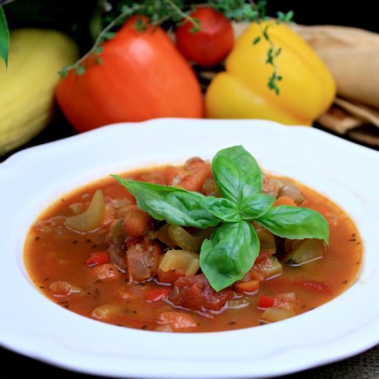 Vegetable Italian Tomato Soup