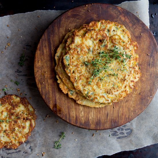 Savory Zucchini Pancakes