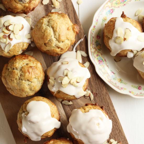 Banana Almond Bread with Amaretto