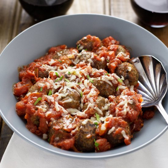 Gluten Free Italian Meatballs