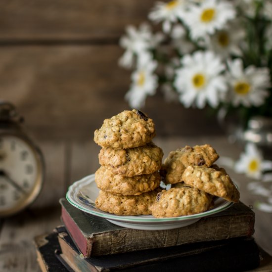 Oat peanut butter cookies