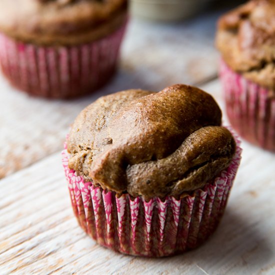 Paleo/Vegan Sunflower Banana Muffin