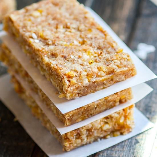 Paleo Mango Coconut Almond Bars