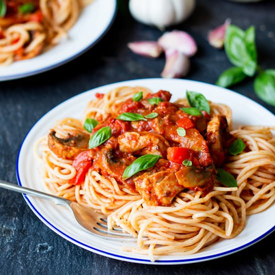 Chicken Red Pepper Pasta