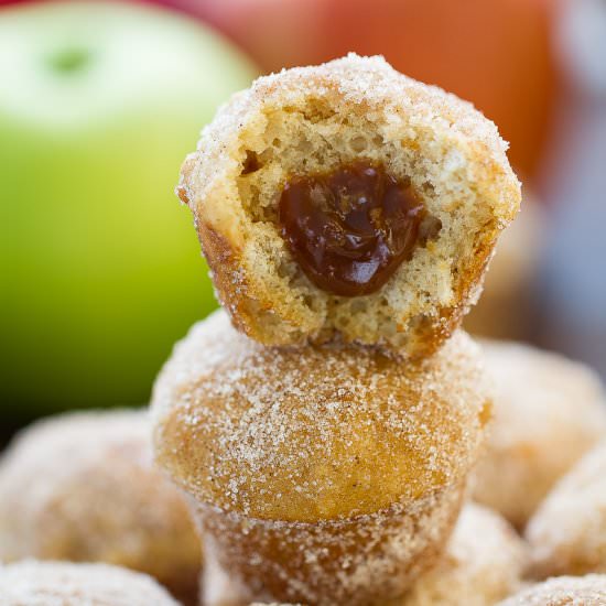 Apple Cider Donut Holes (Muffins)