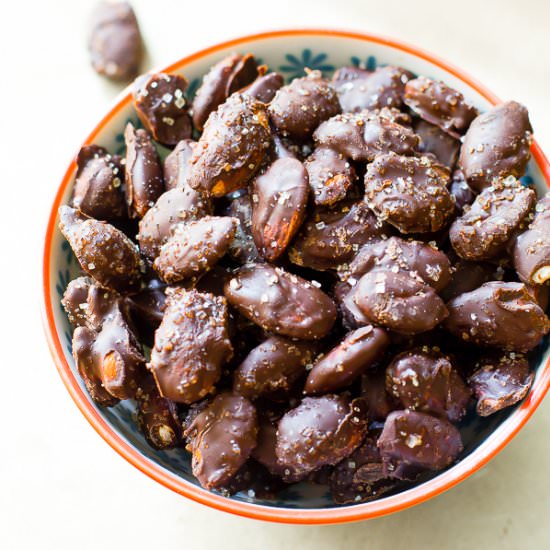 Dark Chocolate Sea Salt Almonds