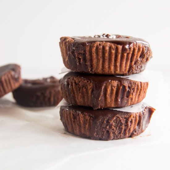 Dark Chocolate Ganache Tartlets