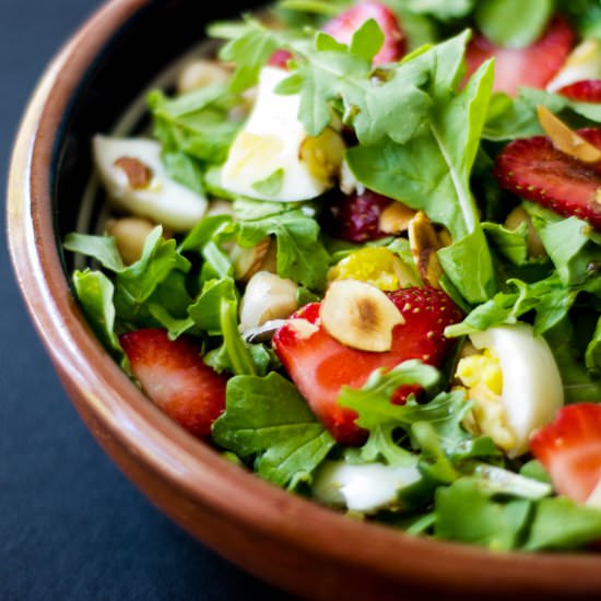 Strawberry Arugula Salad