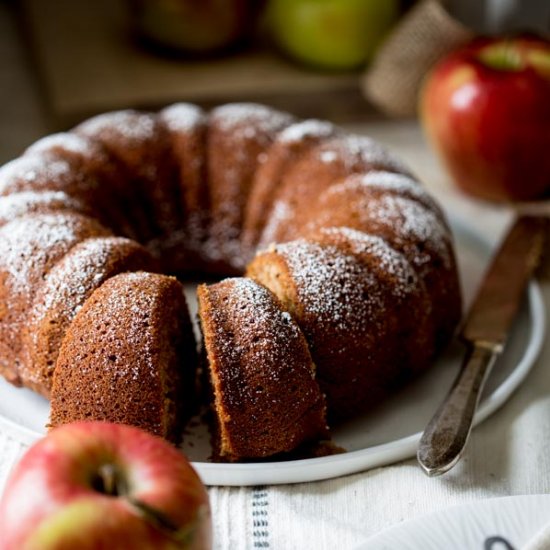 Gluten-Free Applesauce Bundt Cake