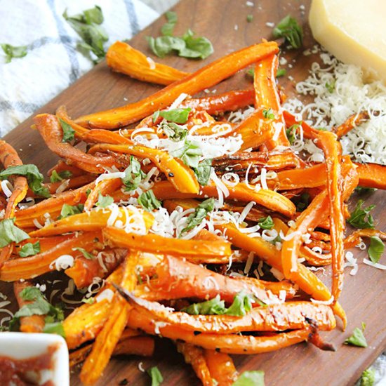 Parmesan Carrot Fries