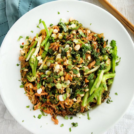 Chicken and Zoodles Stir-Fry