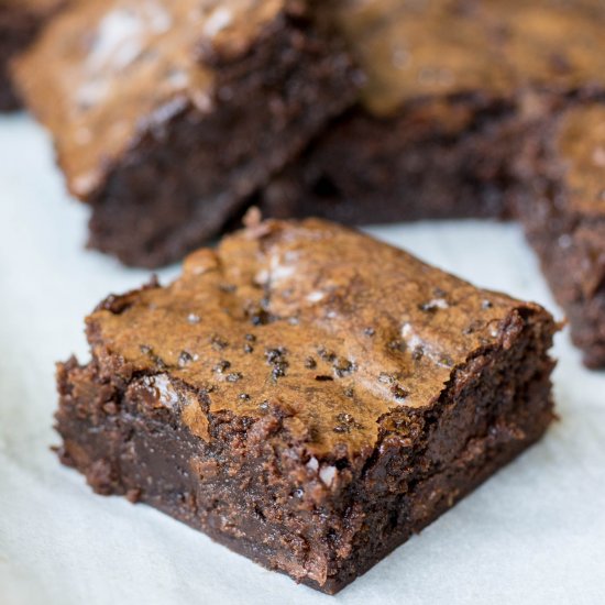 Fudgy Mocha Chip Brownies