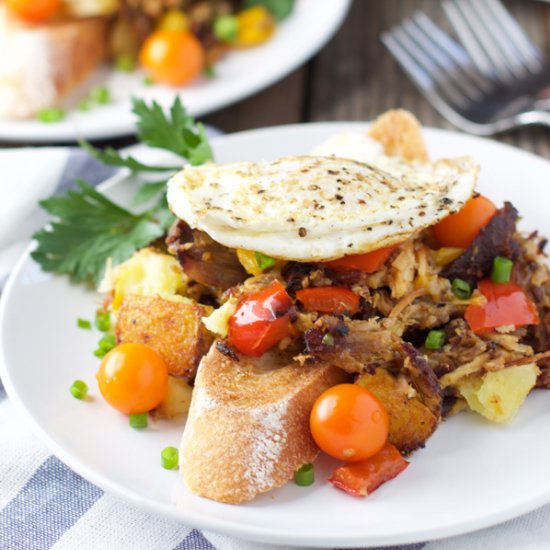 Smoked Pulled Pork Hash