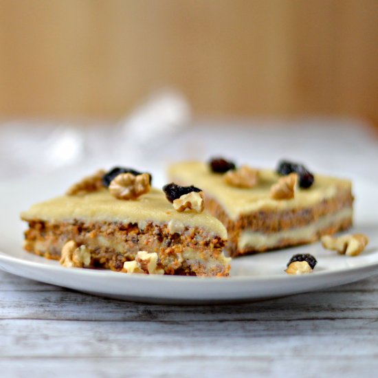 Raw Vegan Carrot Cake