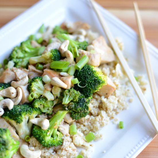 15-Min Chicken & Broccoli Stir Fry