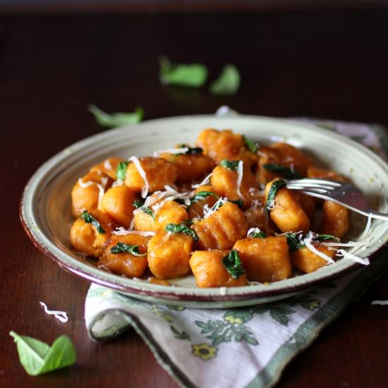 Sweet Potato Gnocchi