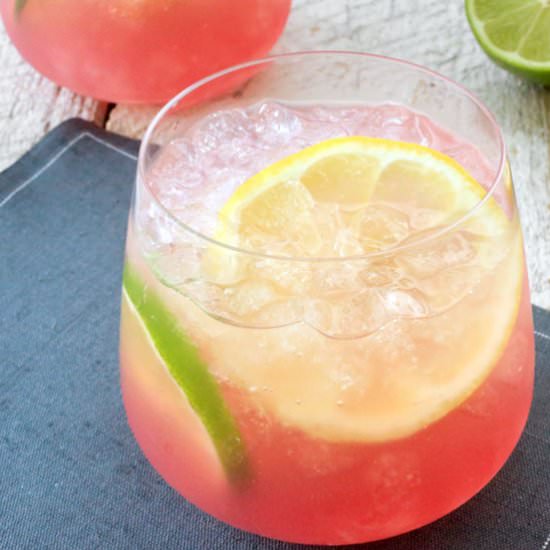 Pink Lemonade Vodka Punch