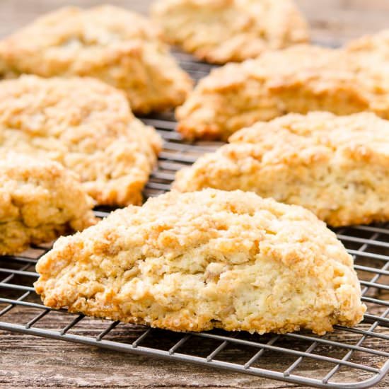 Ginger Pear Scones