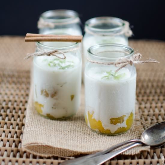 Coconut + Pineapple Blanc Manger