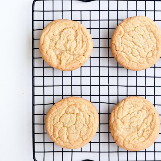 Corn Sugar Cookies