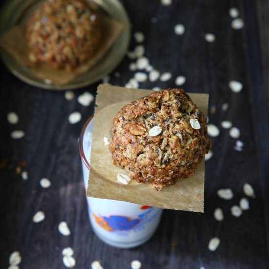 Vegan Coconut Einkorn Cookies