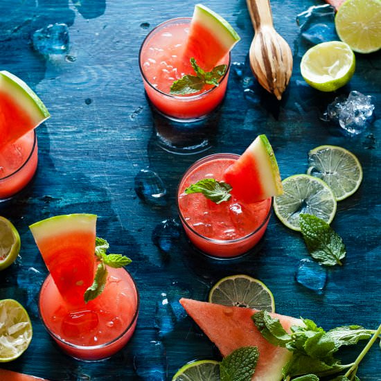 Sparkling Watermelon Agua Fresca