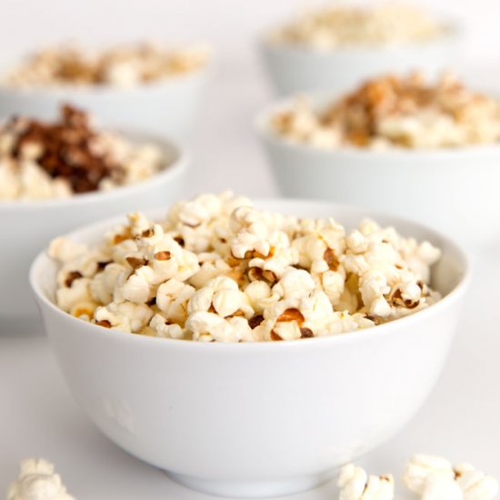 5 Healthy Popcorn Variations