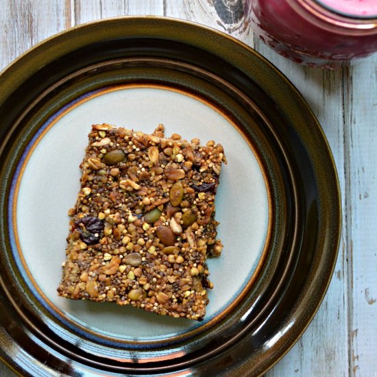 A Simple and Hearty Birdseed Bar