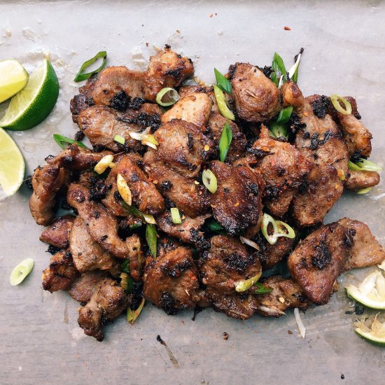 Lemongrass Grilled Pork BBQ