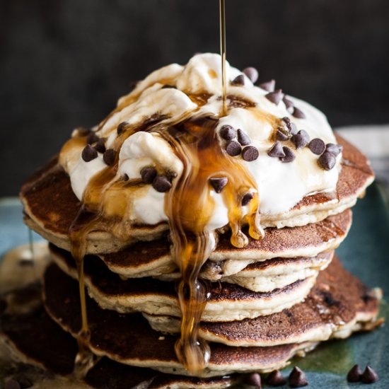 Chocolate Chip Almond Flour Pancake