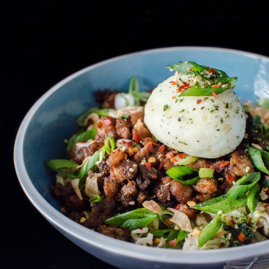 Spicy Pork Mazemen (Ramen)