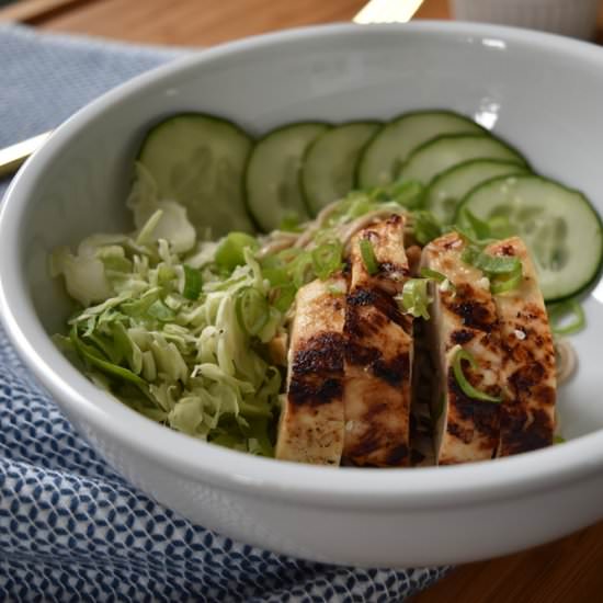 Miso Marinated Chicken Bowl