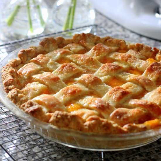 Fresh Peach Pie