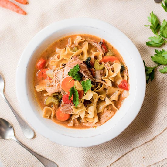 Easy Turkey Noodle Soup