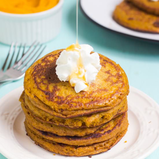 Gluten Free Pumpkin Pancakes